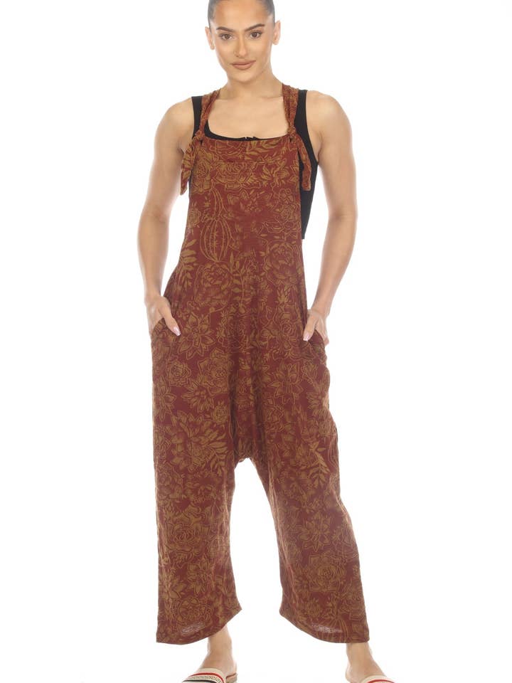 Salopette en jersey Desert Garden pour la vente par Lakhays Collection Inc.