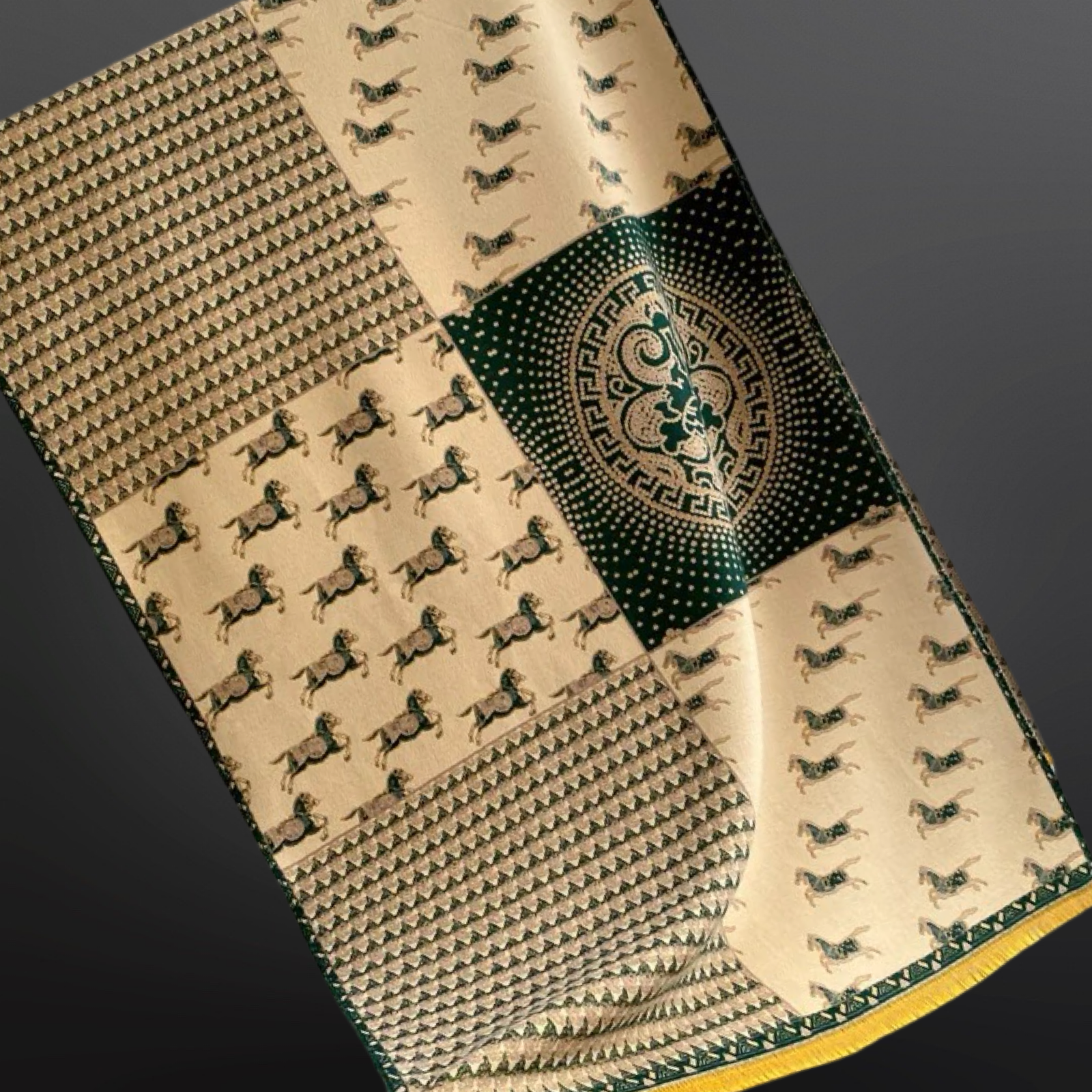 Westrian International - Wholesale Scarf - Women's - Prancing Pony Equestrian Horse Print Scarf4