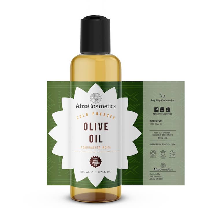 Extra Virgin Olive Oil, 100% Pure Natural Organic Oil for wholesale by AfroCosmetics & Culture