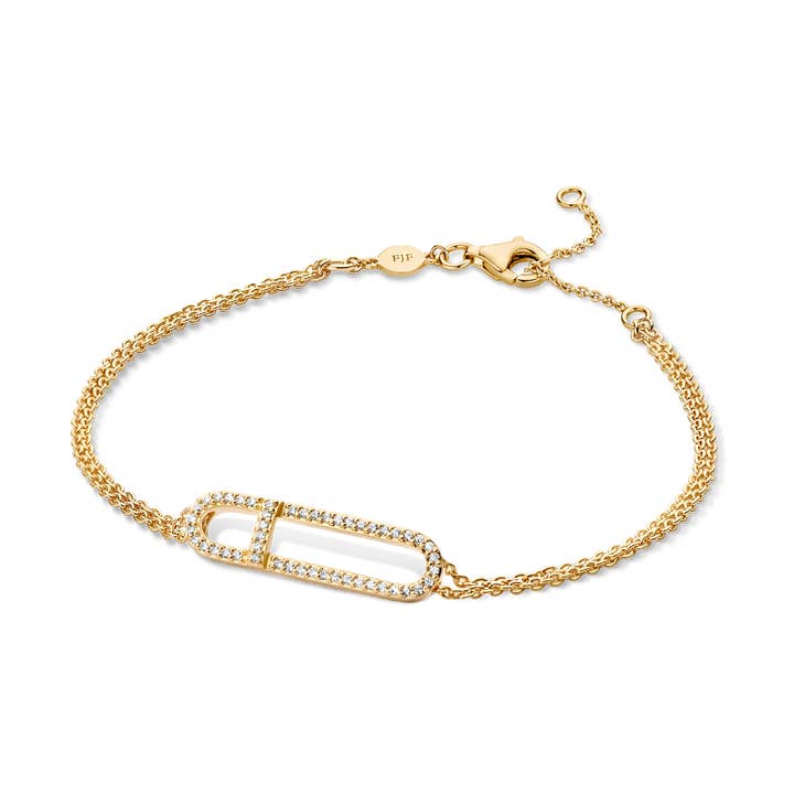 New Icon Full Pavee Bracelet for wholesale by FJF JEWELLERY