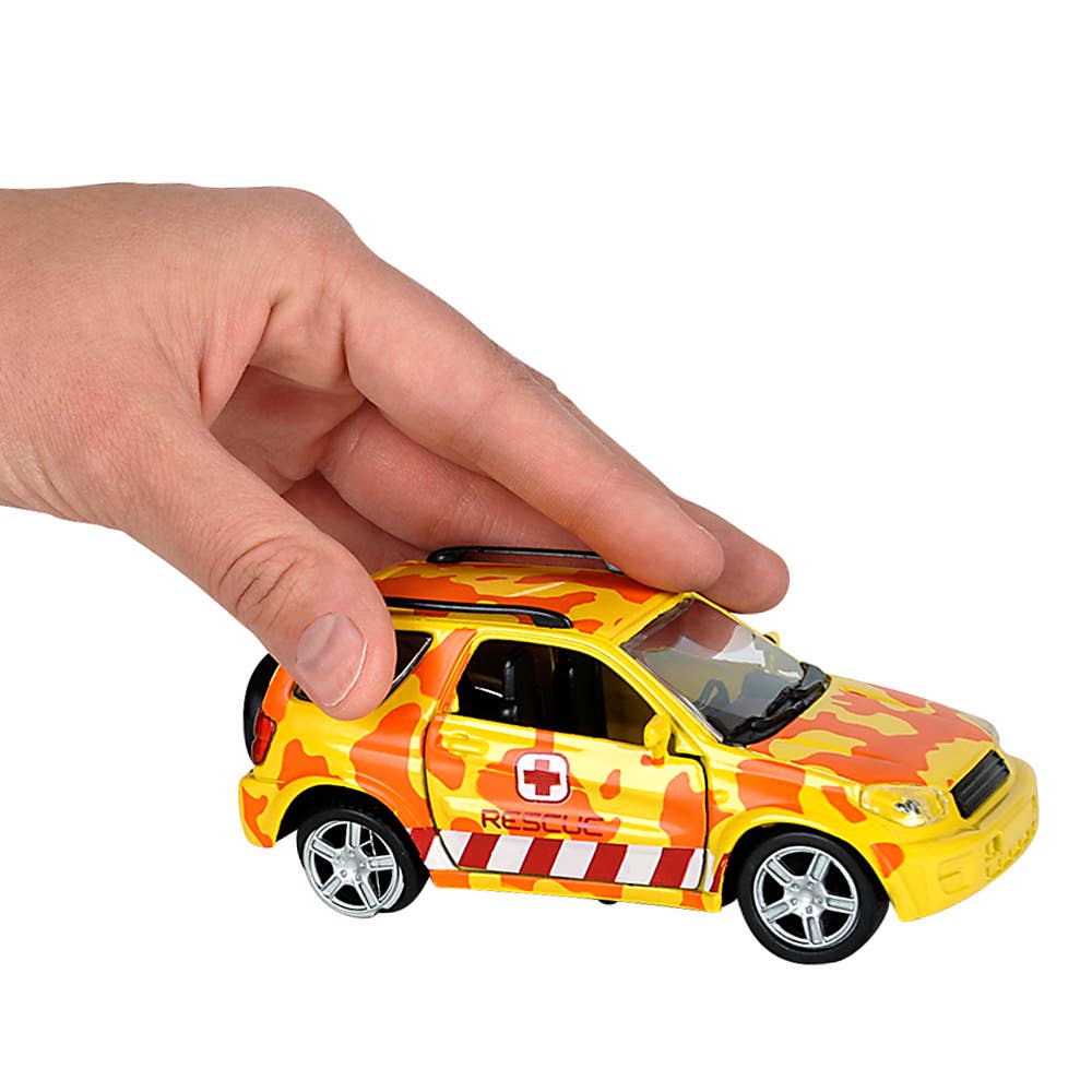 The Toy Network - Wholesale Toy Set - Kids - SAFARI DIECAST 4 X 4 ROVER AND HELICOPTER2