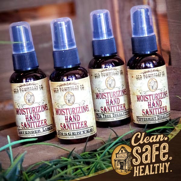Old Town Soap Co. - Wholesale Hand sanitiser - Hand Sanitizer -4 Essential Oil Blends -Protect your Health1