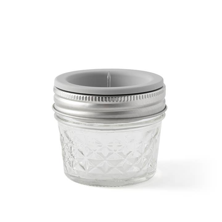 Fox Run Brands - Wholesale Ashtray - Herbware Mason Jar Pick Ashtray, 2.67" x 2.67" x 1.34"3