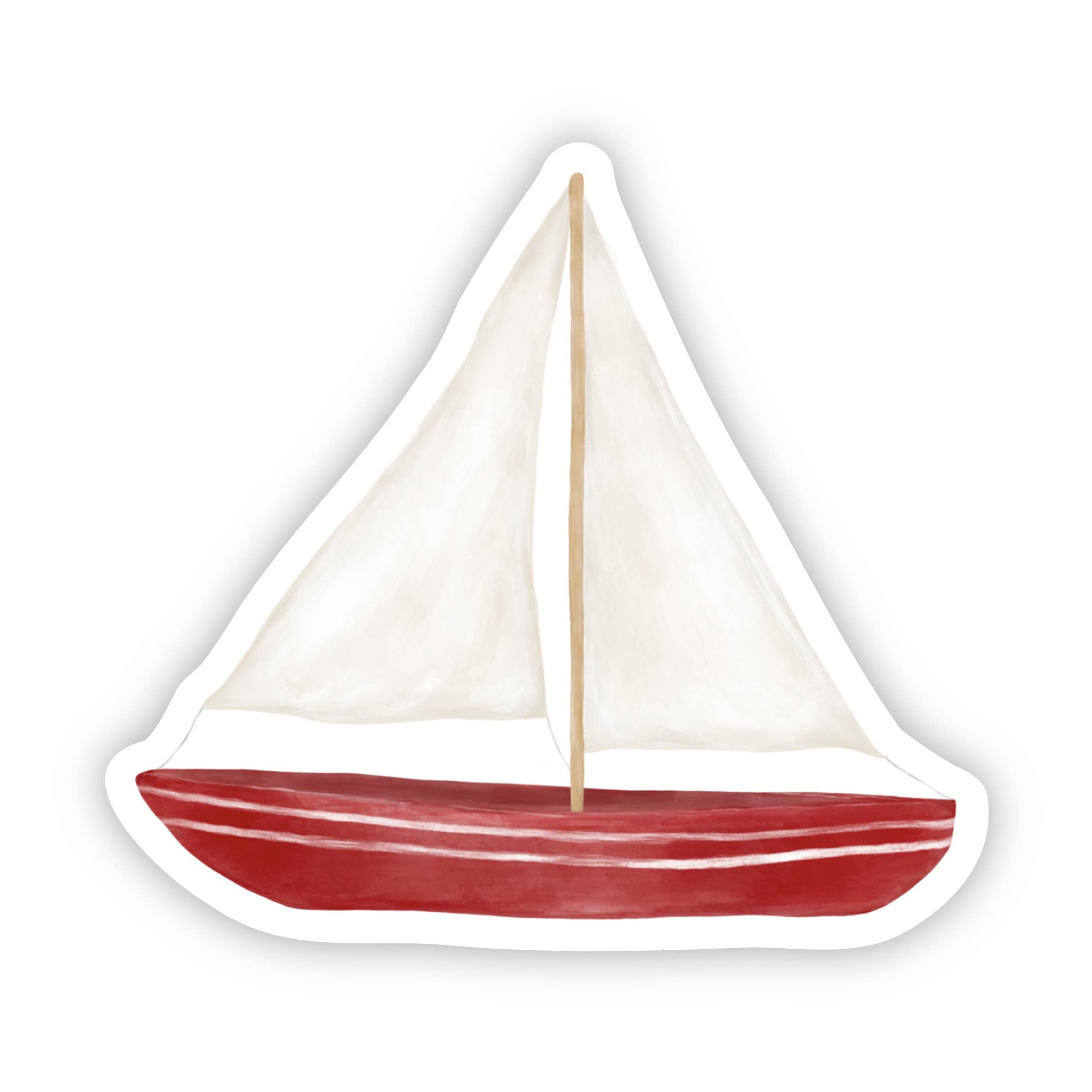 k.Patricia Designs - Wholesale Sticker - Sailboat Sticker0