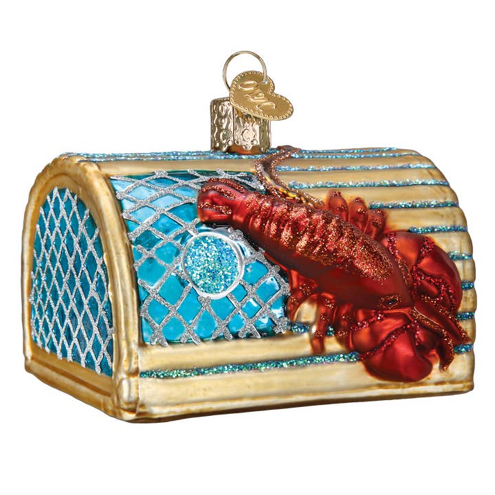 Old World Christmas - Wholesale Ornament - Lobster Trap Ornament1