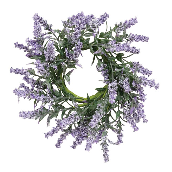 Kerzenring mit Lavendelblüten, 2,5 Zoll für den Großhandel von Saybrook Lane