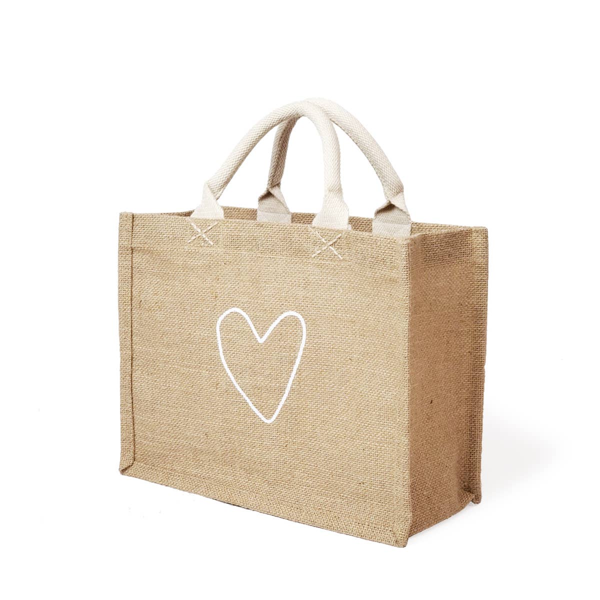 KORISSA - Wholesale Gift Bag - Handmade Burlap Jute Tote • Gift Bag - Love6