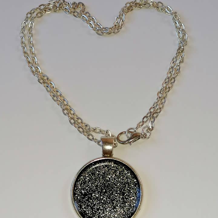 Parure noir argenté pour la vente par Blue Moon Bijoux