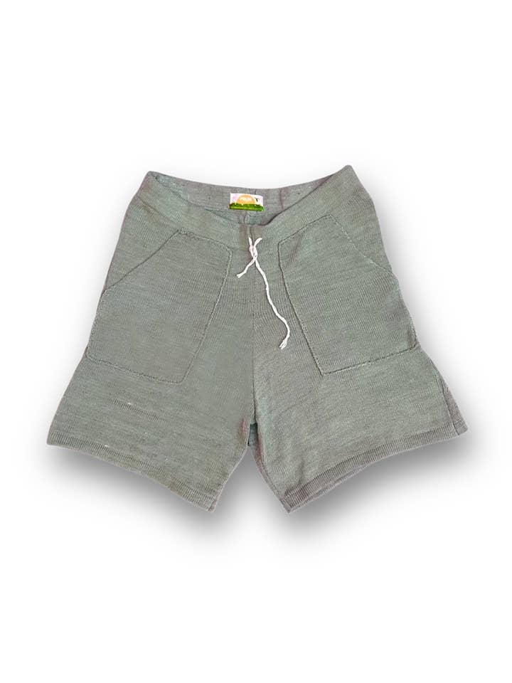 Mate Green Knit Short for wholesale by Fields Outfitting