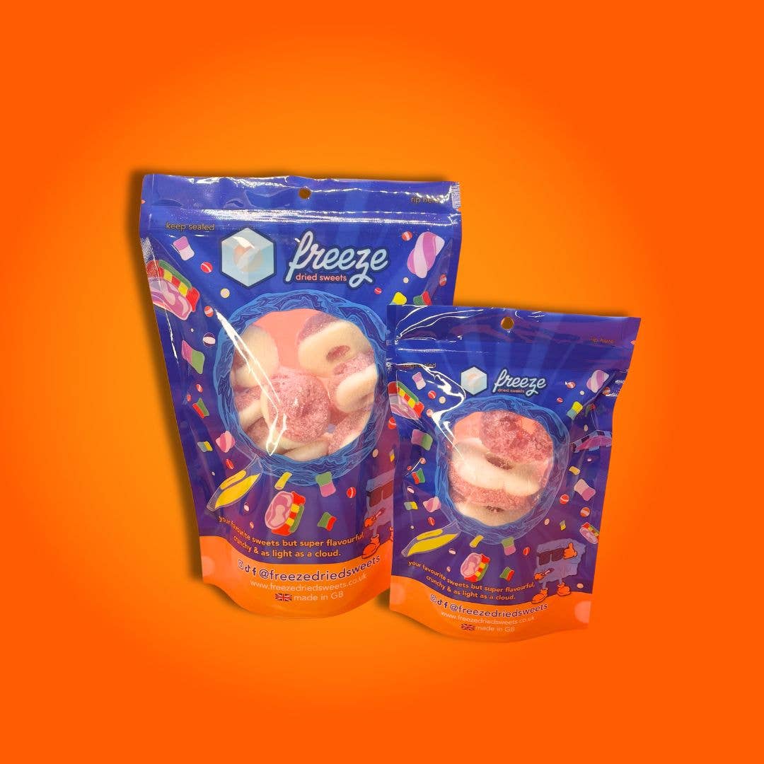 Freeze Dried Sweets - Wholesale Gummy - Watermelon Rings - Freeze Dried Sweets - Halal1