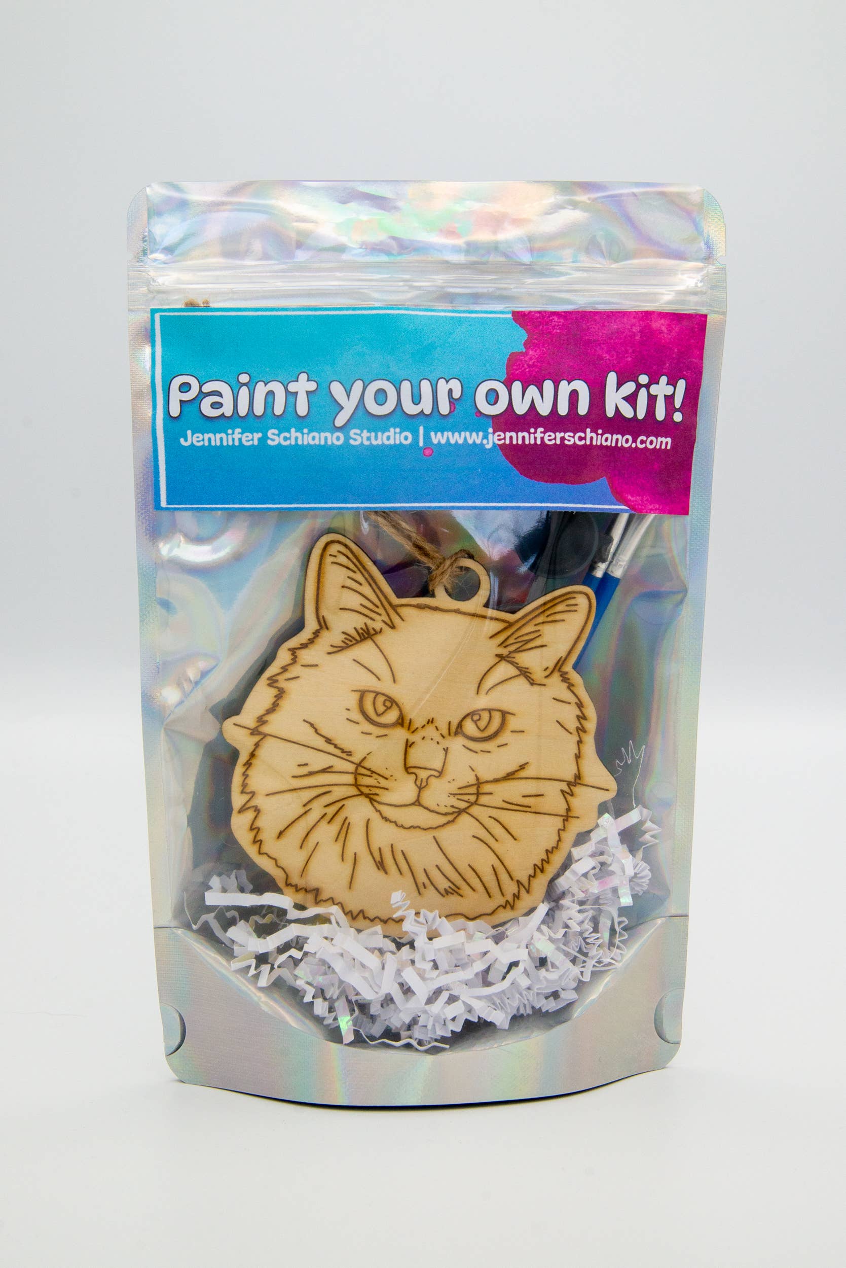 Jennifer Schiano Studio - Wholesale DIY Craft Kit - Paint Your Own Kit: Cats!2