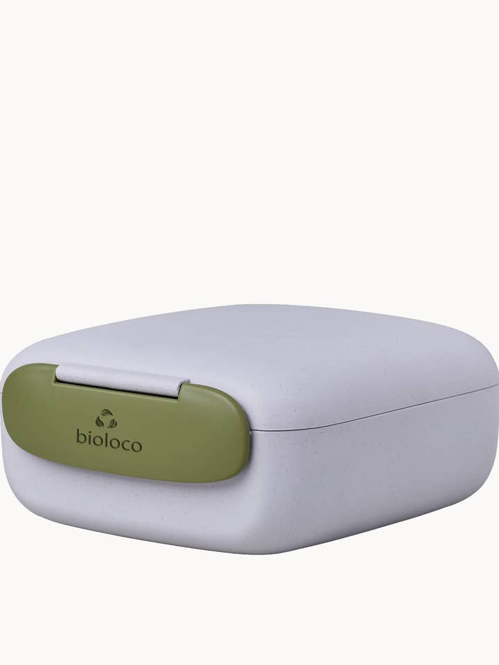 Bioloco Urban Lunchbox Mini Square - Bluegrey for wholesale by chic.mic