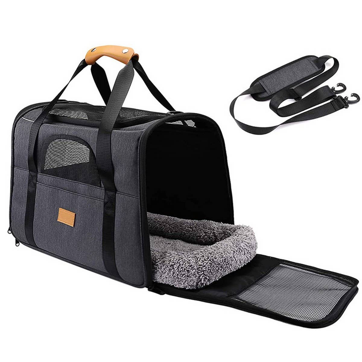 PAWPAWwholesale - Wholesale Pet Carrier - Cat/Dog - Breathable Pet Sling Bag for Travel & Outdoor_CWMM59897
