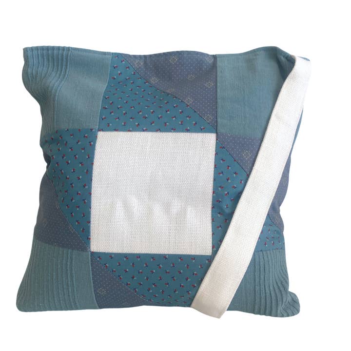 Patchwork Tote Bag by Sakina for wholesale by Shop Refugee