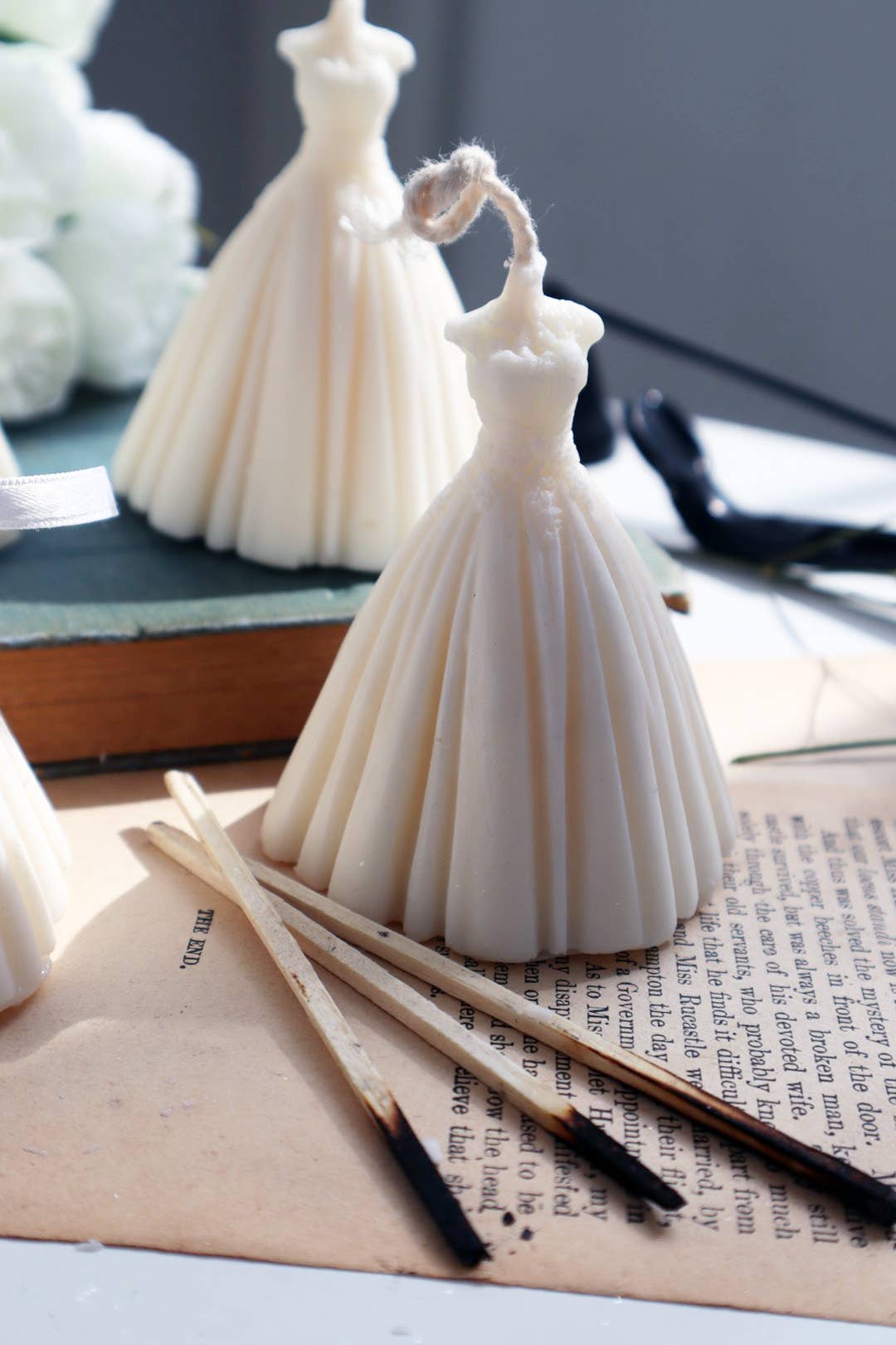 Sois Belle candle - Venta al por mayor Cirios pequeños - Vela Mini Novia1