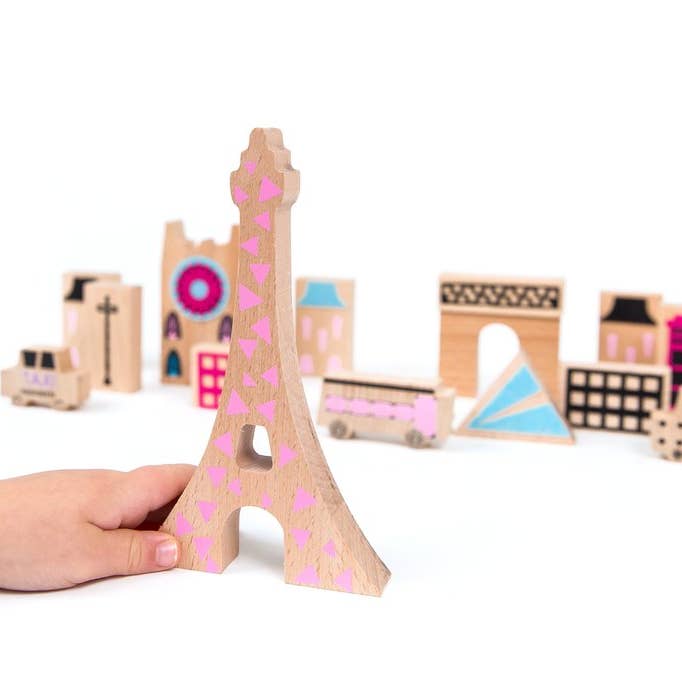 Once Kids - Wholesale Wood Toy - Kids - Wanderlust PARIS *Original packaging*6