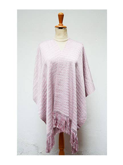 Châle rayonne tissé à la main - Rose pour la vente par Yabal