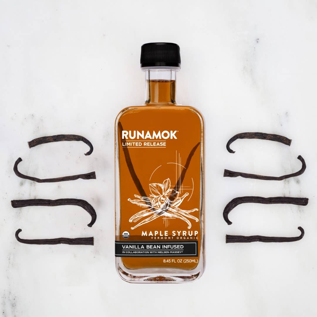 Runamok - Wholesale Maple Syrup - Vanilla Bean Infused Organic Maple Syrup 250ml2