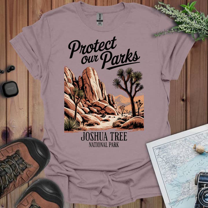 Protect Our Parks Joshua Tree National Park Unisex Fit Soft T-Shirt for wholesale by Park Service Apparel