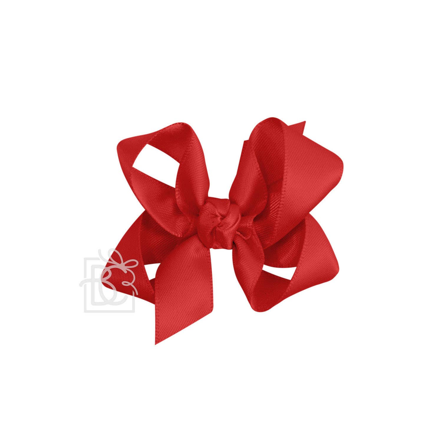 Beyond Creations, LLC - Wholesale Hair Bow - Kids - SATIN BOW ON CLIP177