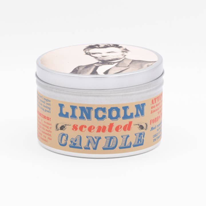JD and Kate Industries - Wholesale Novelty Candle - Lincoln Scented Candle