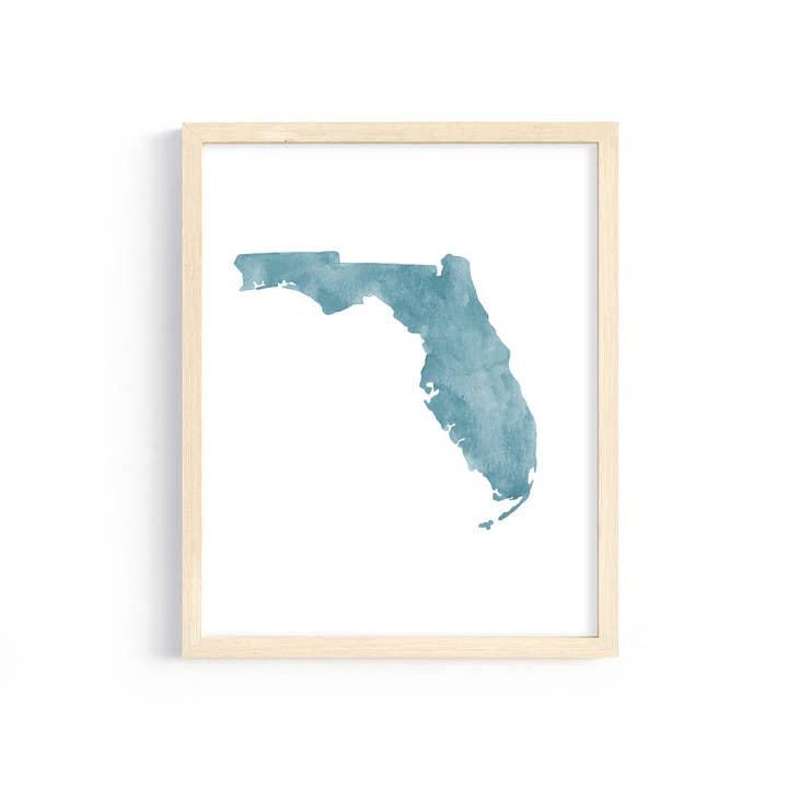 waterverfdruk uit Florida voor wholesale door traveldashery