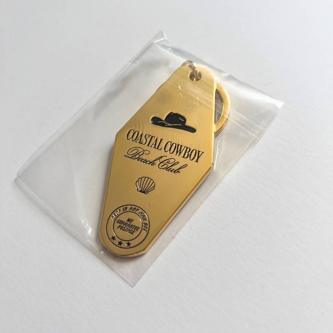 Coastal Cowboy - Wholesale Keychain - Unisex - Vintage Coastal Cowboy Motel Keychain3