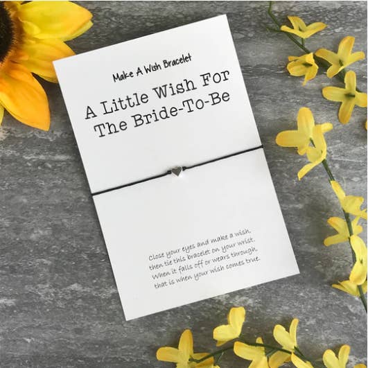 A Little Wish For The Bride-To-Be for wholesale by The Persnickety Co