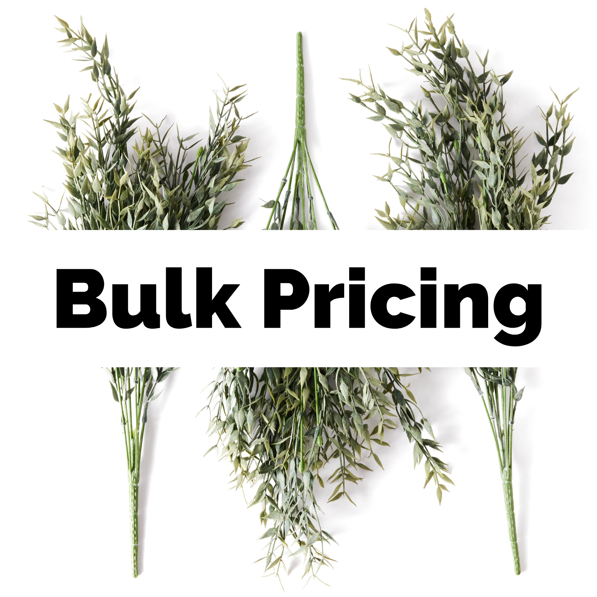 Oh You're Lovely - Wholesale Artificial Plant - BULK OPTION | Italian Ruscus Artificial Greenery 21” Stem0