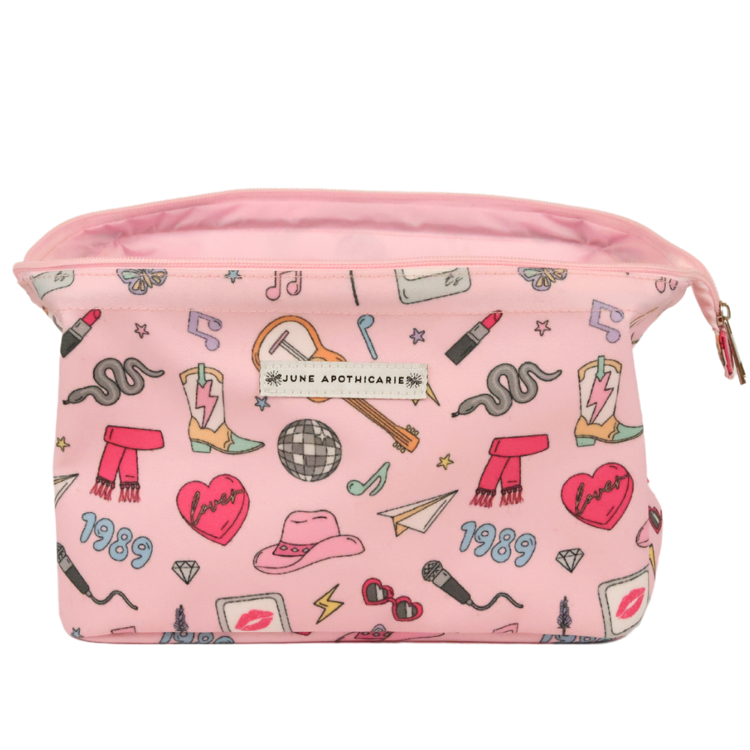 June Apothicarie - Wholesale Toiletry Bag - Unisex - Eras Music Wire Top Perfect Makeup Bag3