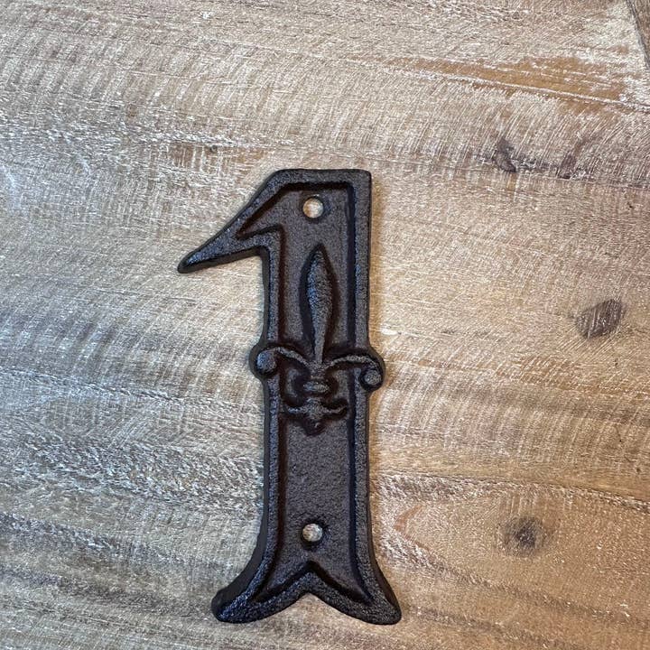 Vagabond Vintage - Wholesale Wall Accent - Vintage Cast Iron House Numbers