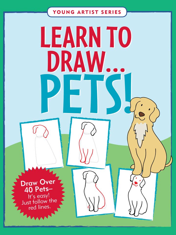 Learn to Draw . . . Pets! for wholesale by Peter Pauper Press