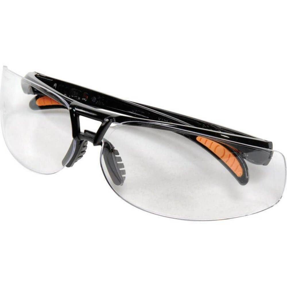 Benhalex - Vente Lunettes de soleil – unisexe - Lunettes de sécurité Uvex Protege, monture noire, verres gris anti-buée, fabriquées aux États-Unis #S4205X8