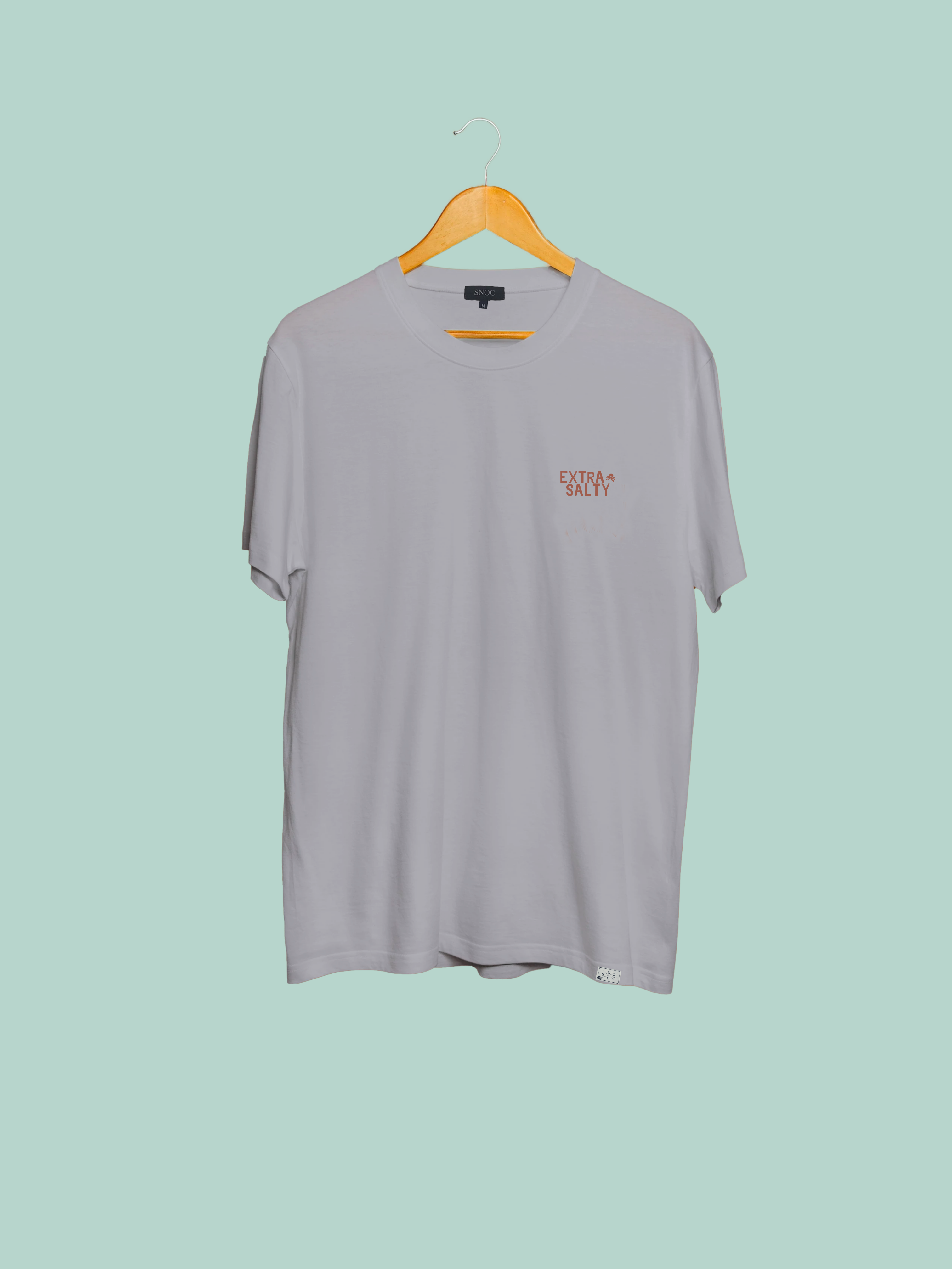 SNOC - Wholesale Screen Printed T-Shirt - Unisex - SNOC EXTRA SALTY T-SHIRT5