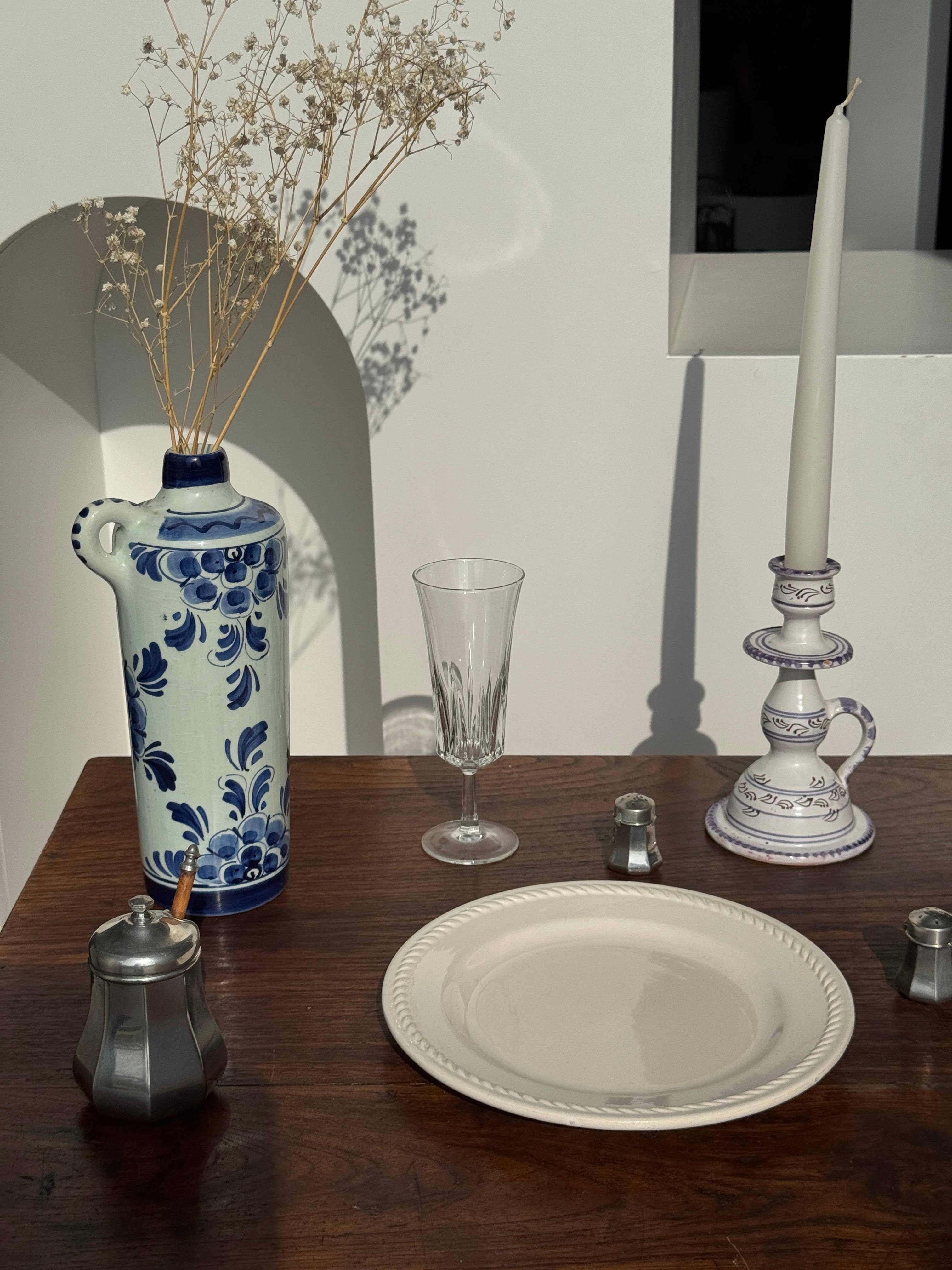 Office Objets - Wholesale Vase - Blue and white Dutch jug H241