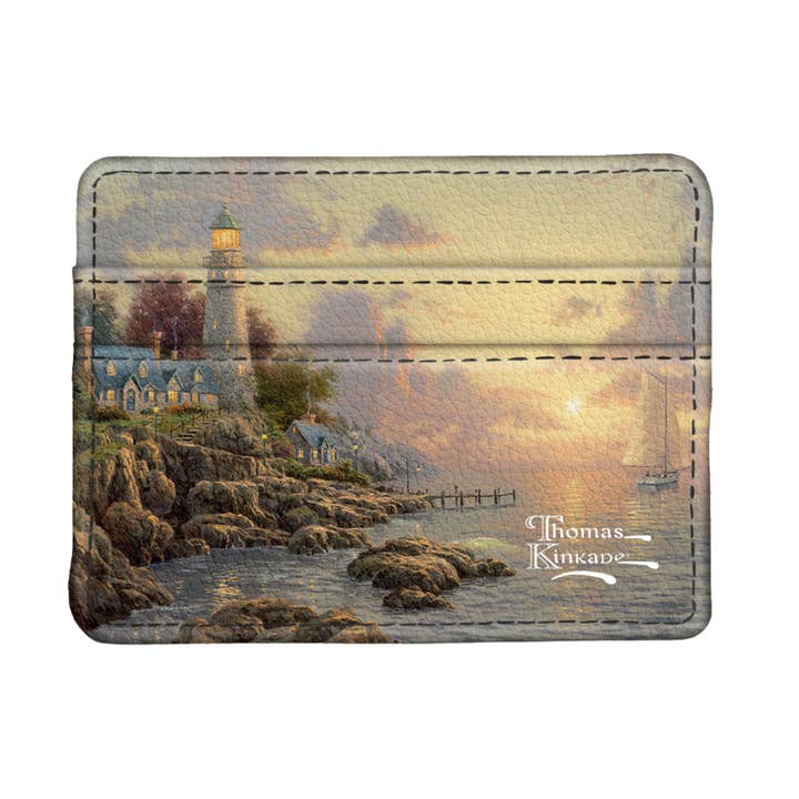 Kinkade The Sea Of Tranquility Slim Wallet for wholesale by Monarque