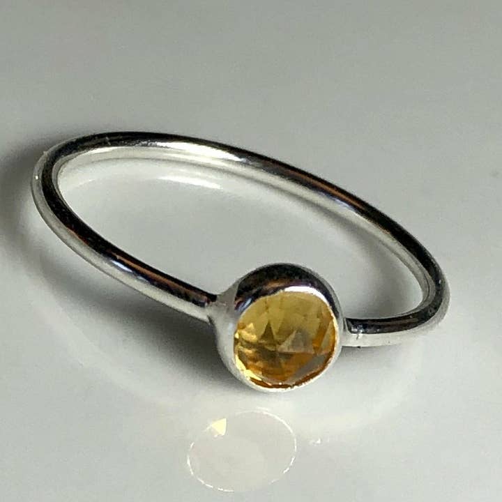 natural citrine ring for wholesale by Nevermore Fine Jewelry