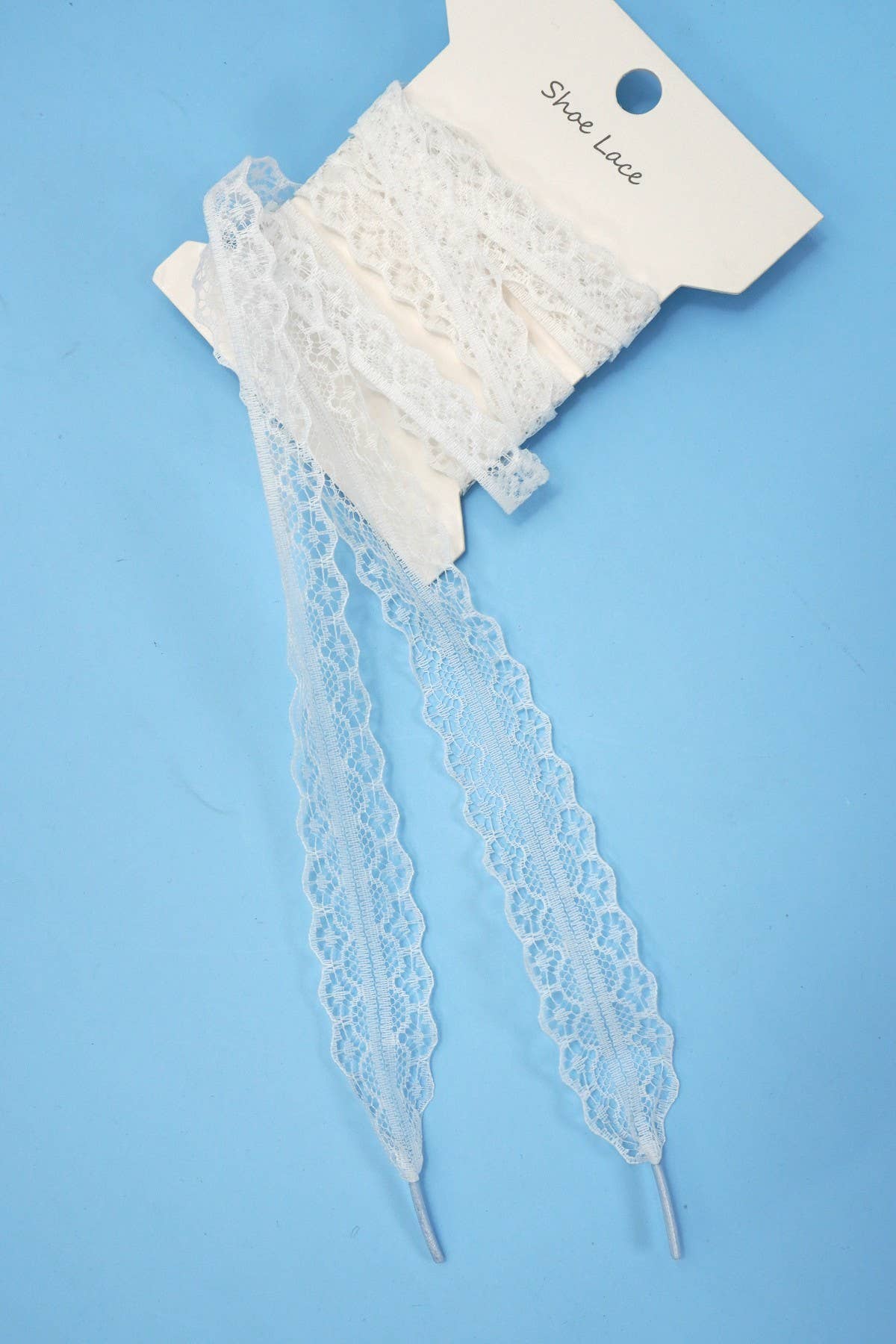 JOSSLYN by wall to wall – wholesale Skosnören - Dam – Snörpar med rosett i Chantilly-spets för skor | 40SD1113