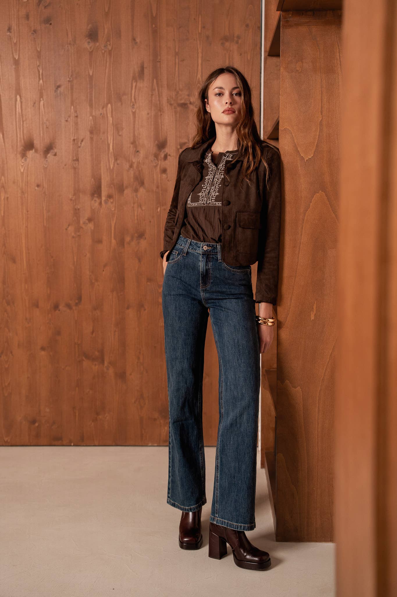 Oraije Paris - Wholesale Jeans - Women's - Jean Barbara with wide legs19