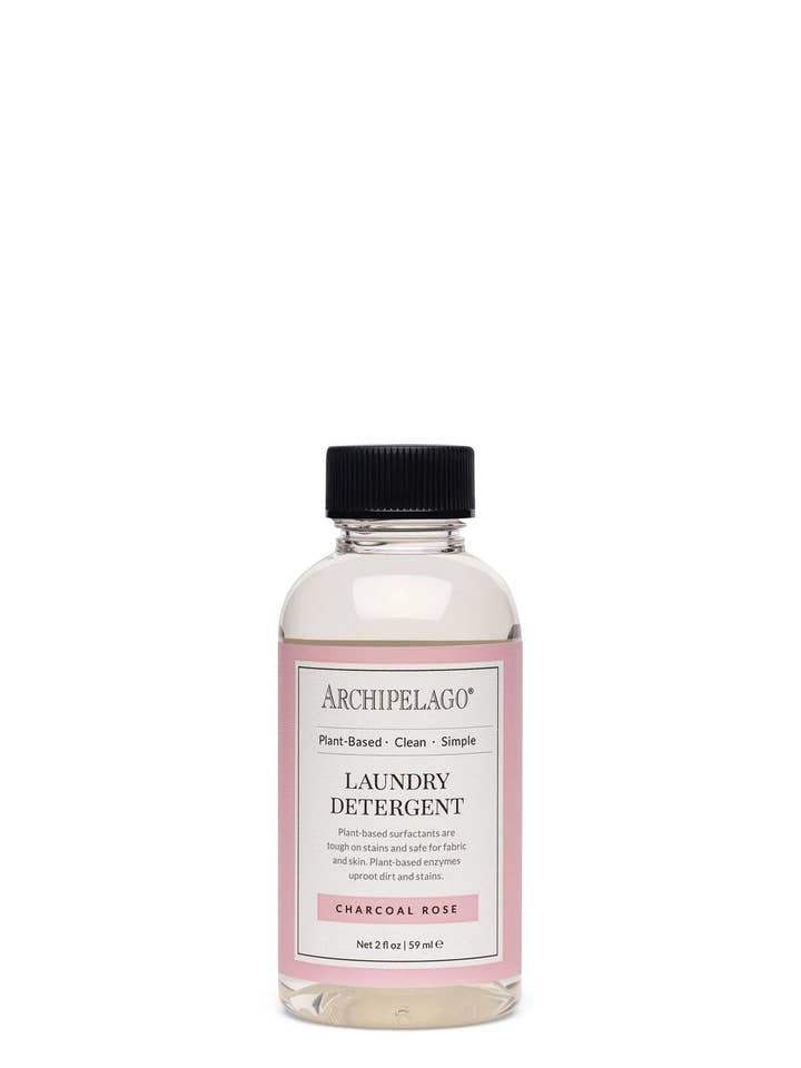CHARCOAL ROSE LAUNDRY DETERGENT 2OZ for wholesale by Archipelago Fragrences