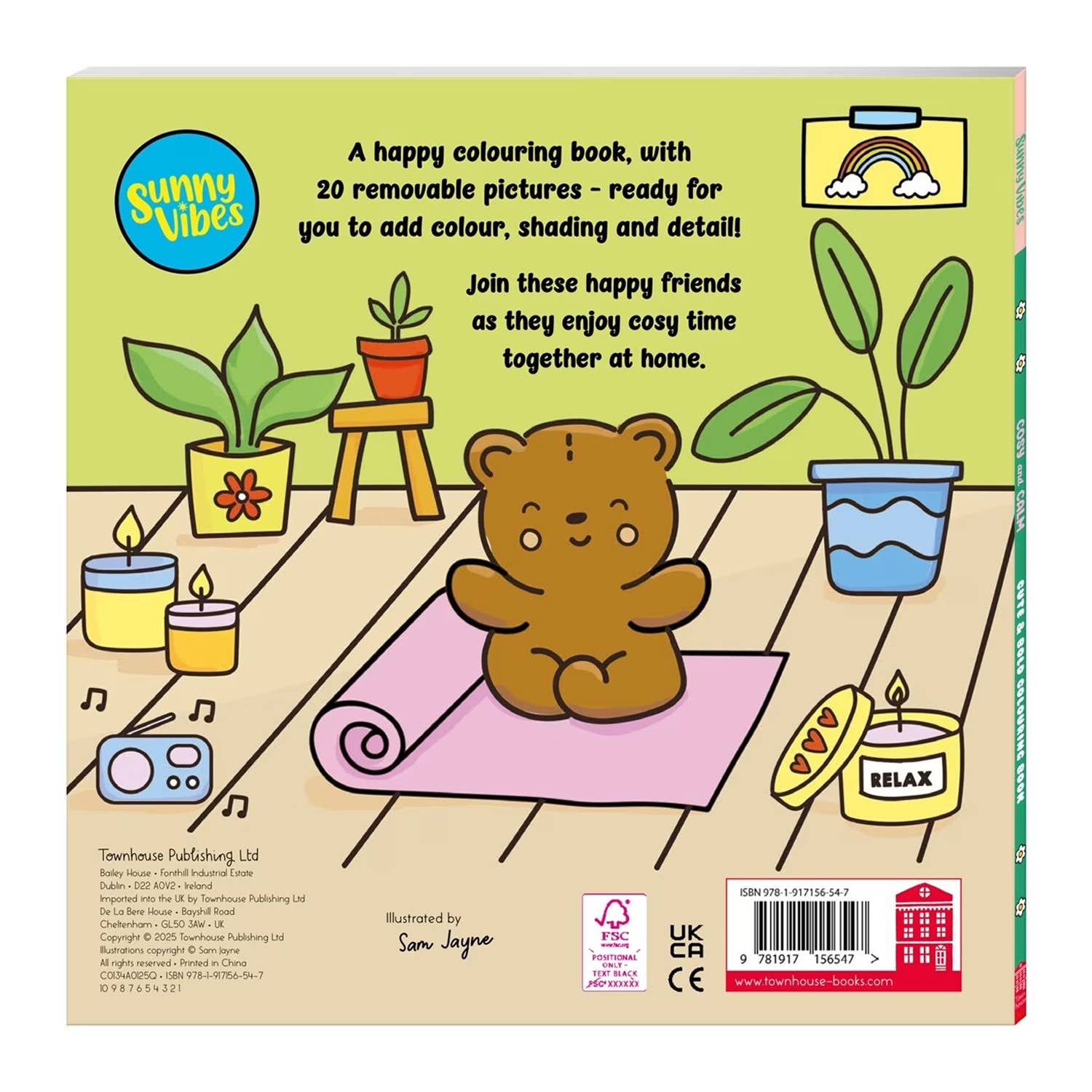 Daniel James - Wholesale Coloring & Activity Book - Kids & Baby - Sunny Vibes Colouring Series1