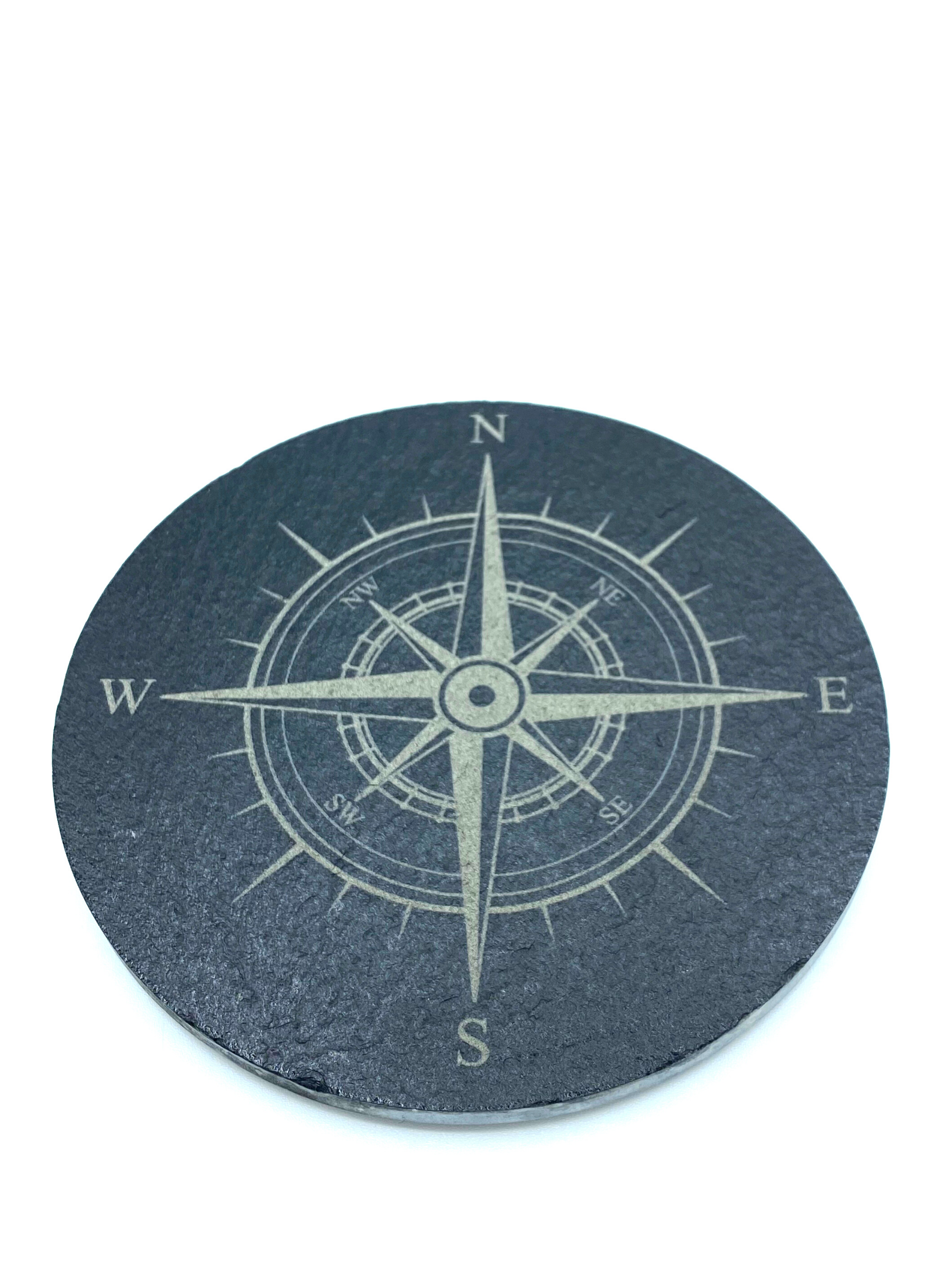 Nautically Northern - Wholesale Coasters - Nautical Coasters in Slate and Bamboo (Set of 4)5