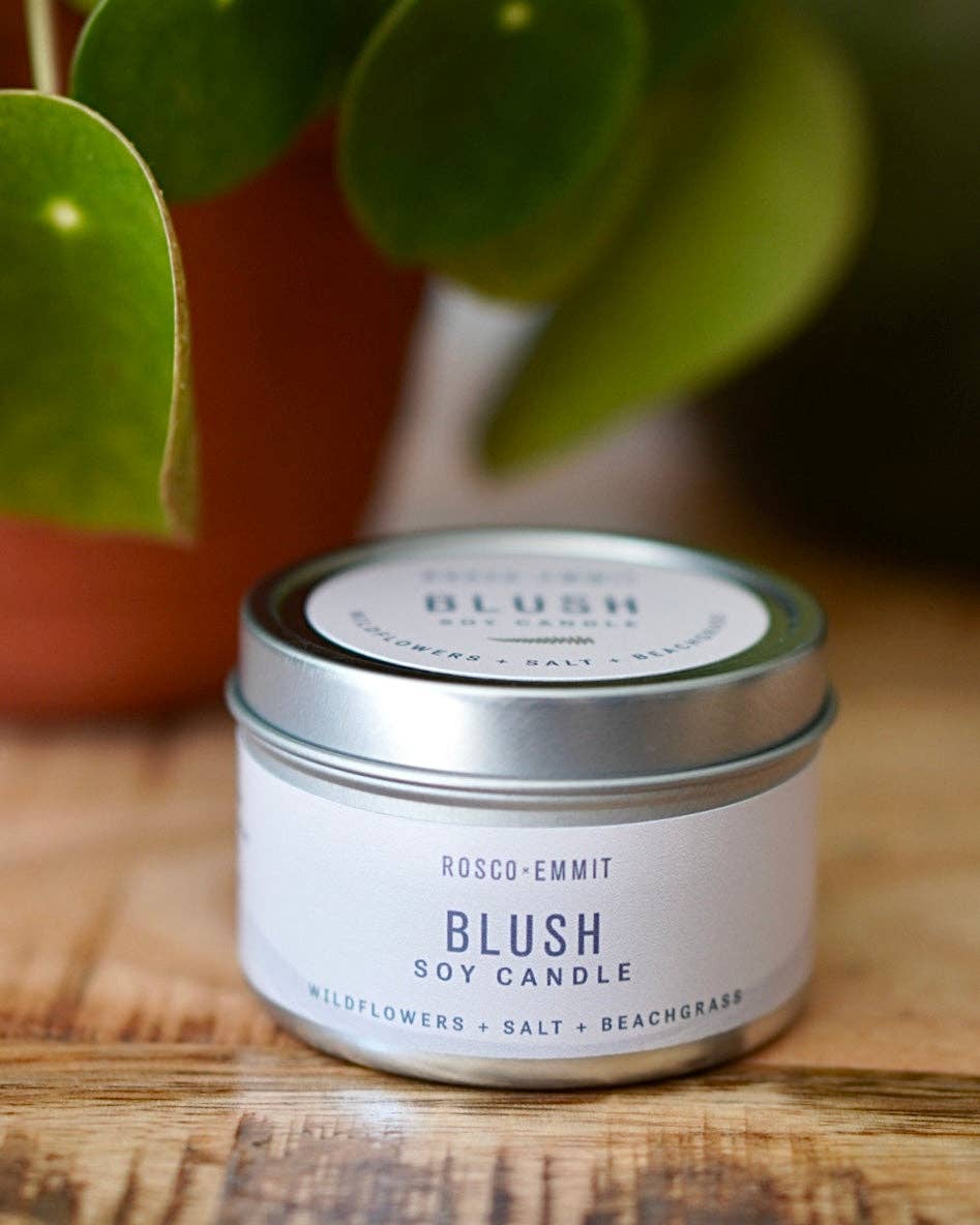 Rosco x Emmit - Vente Bougies de voyage - Bougie Blush Soy 4 oz1