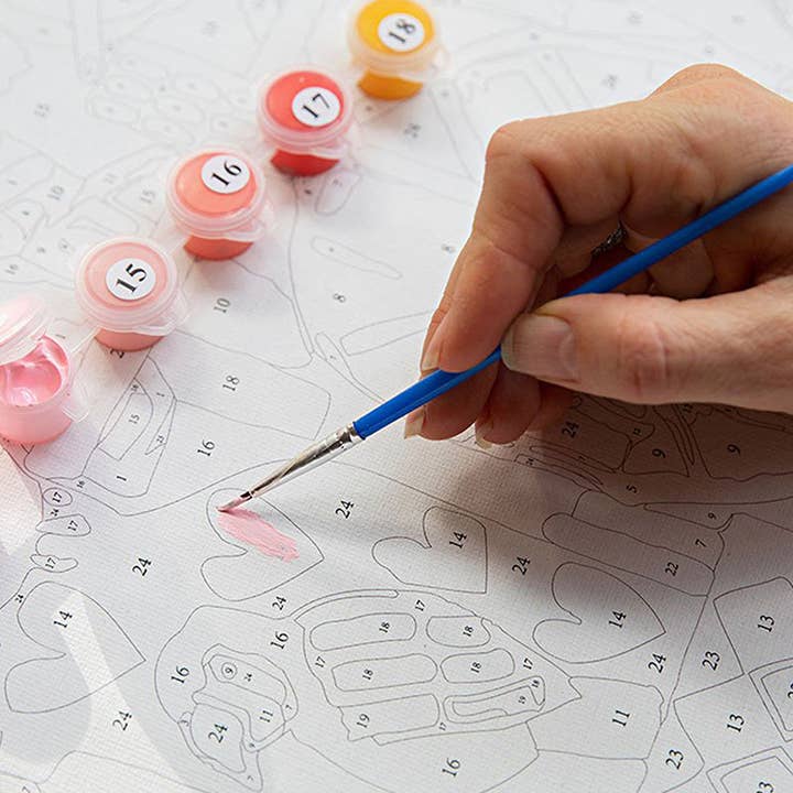 Journey Of Something AU & EU - Wholesale DIY craft kit - Paint by Numbers - Bowl of Oranges4