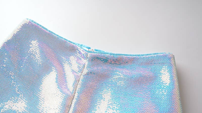 Productseeker - Wholesale Top & Short Set (NOT Loungewear) - Women's - SET051（3） Rainbow Sequin Set: Blazer & Shorts Duo16