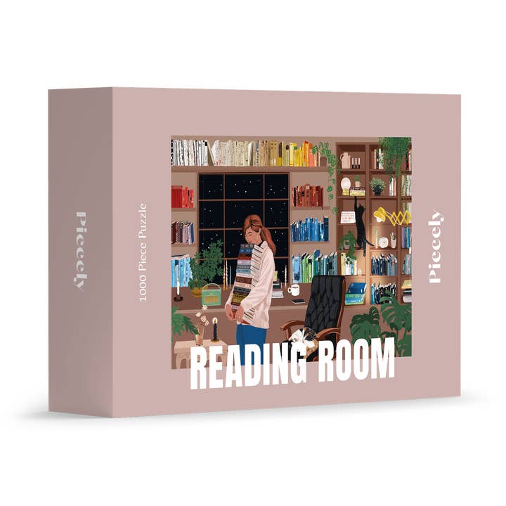 Reading Room Puzzle 1000 Piece for wholesale by Piecely Puzzles
