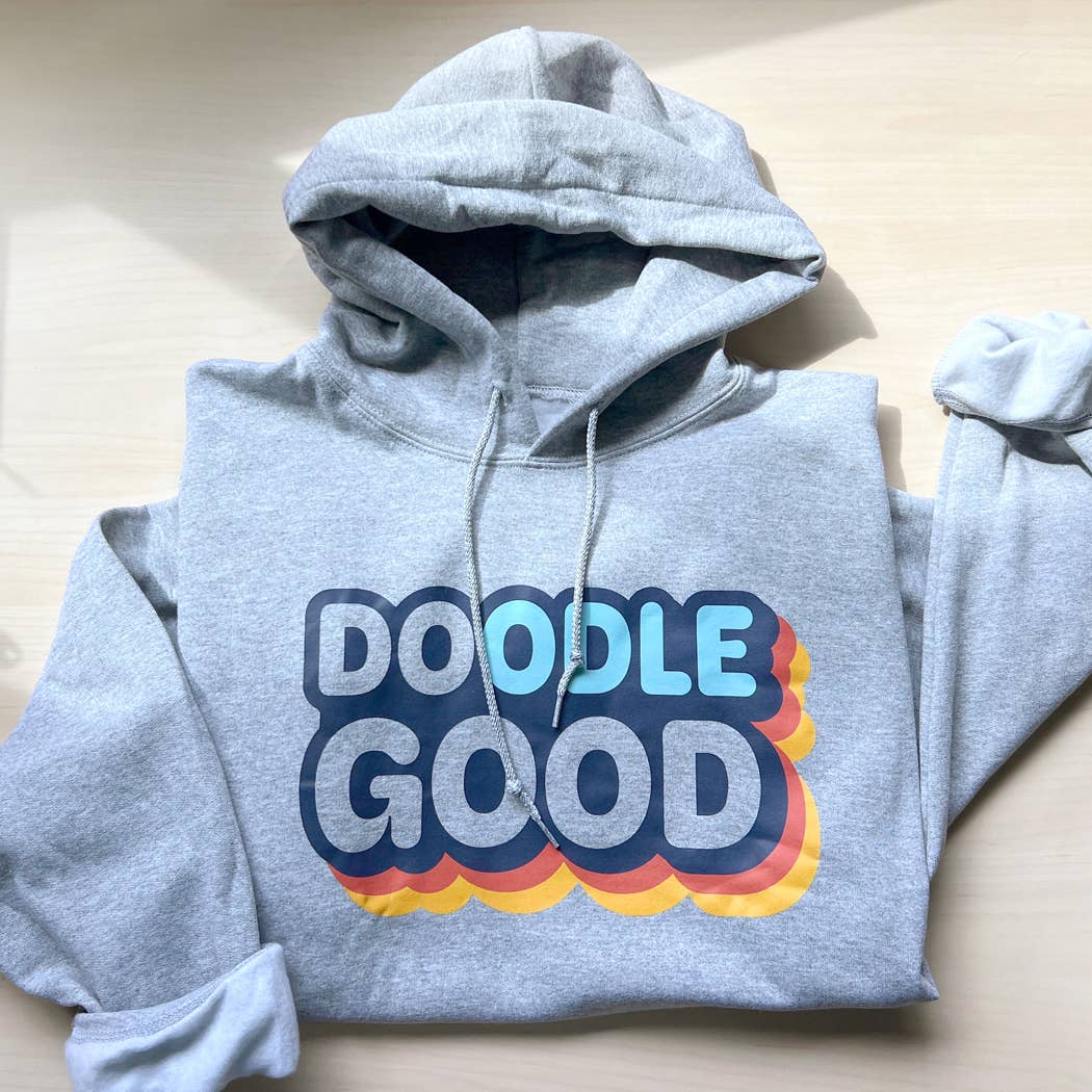 Poppy & Lou - Wholesale Hoodie - Unisex - Doodle Good. Do Good. Hoodie Sweatshirt1