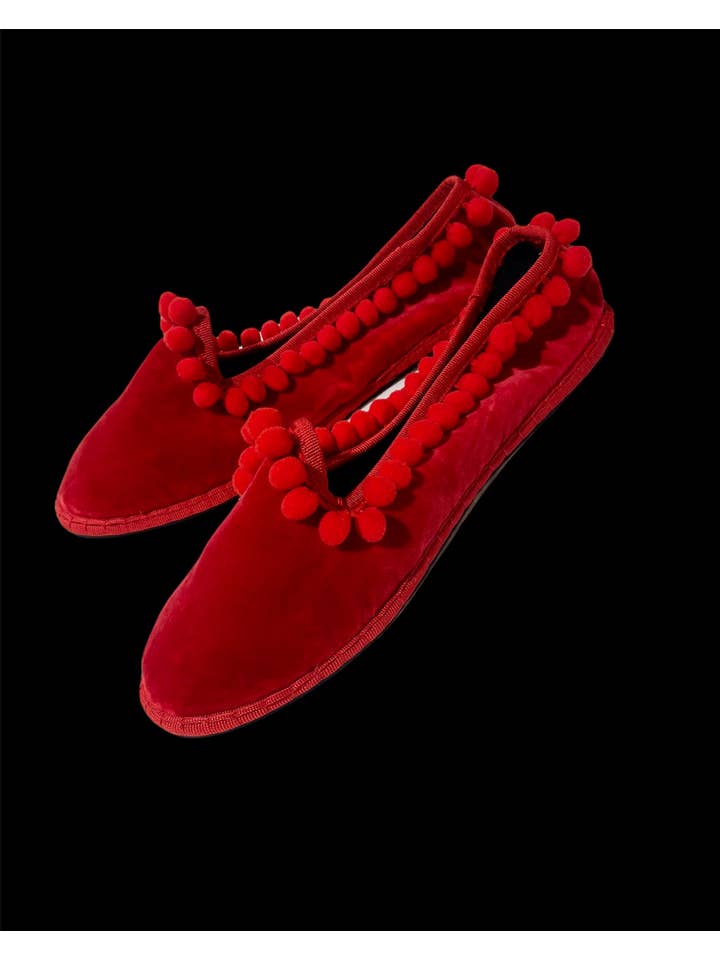 Teod’amar Venezia - Wholesale Shoe Accessories - Venetian Slippers With Pom Poms3