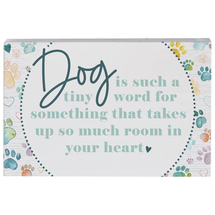 Hund Liten Ord - Småprat Rektangel för wholesale av Sincere Surroundings