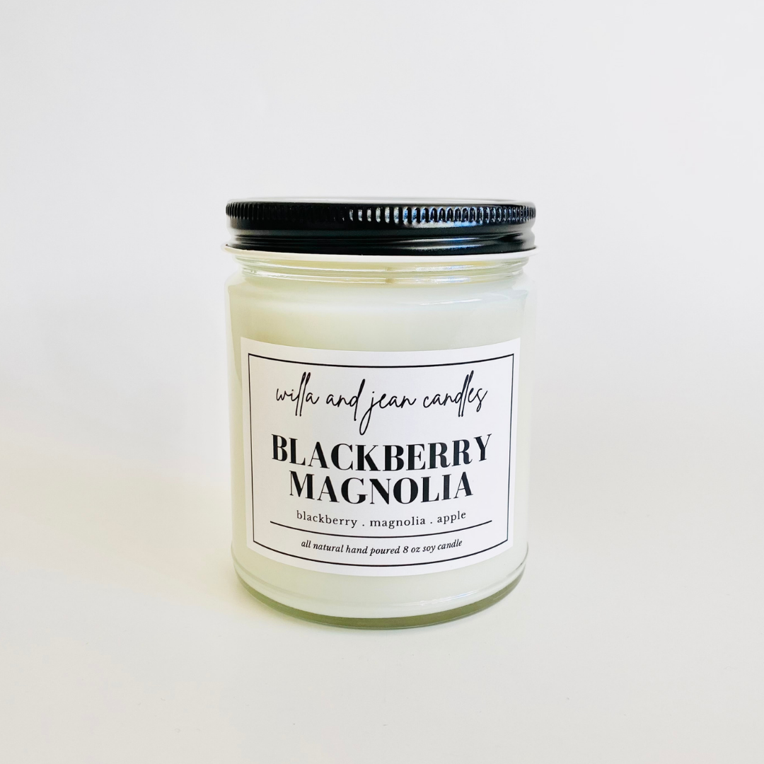 Blackberry & Frankincense - 8oz Soy Candle